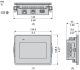 touch panel screen, Harmony ST6, 4inch wide display, 1COM, 1Ethernet, USB host and device, 24V DC alt_view_6