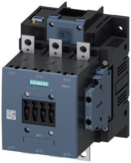 Contactor, AC-3e, 55 kW/400 V, 110 V DC, 0.7-1.25*Us, 2 NO + 2 NC, 3-pole, 3RT1054-6XF46-0LA2, Siemens main