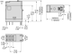 interface plug in relay, Harmony Electromechanical Relays, 5A, 2CO, with LED, lockable test button, 24V DC alt_view_4