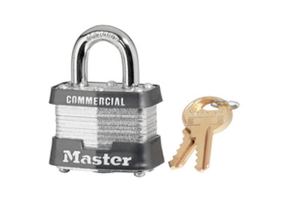 3MK | Laminated Steel Padlock - Master Keyed main