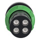 Monolithic push button, Harmony XB7, plastic,red, 22mm, spring return, unmarked, 1NC alt_view_2