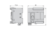 logic controller, Modicon M221, 16 IO, 7 relay outputs, 100â€¦240V AC alt_view_5