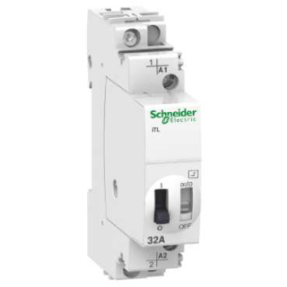 impulse relay iTL - 1P - 1NO - 32A - coil 110 VDC - 230...240 VAC 50/60Hz main