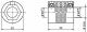 KUP-0808-S BEAM COUPLING 8mm-8mm, 5314177 Sick alt_view_2
