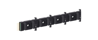 Z-PC-DIN 17.5mm; Back rail mounting for MODbus  and analog CANopen modules (for 17.5 mm width devices); Back rail mounting (8 slot) ZPCDIN8175 Seneca
