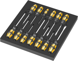 9714 Foam insert The Chiseldriver screwdriver set 1, 13 pieces, 05150105001 Wera main