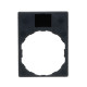 Legend holder 30x40mm, Harmony XB4, plastic, with legend 8x27mm, marked STOP alt_view_2