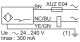 Capacitive proximity sensors XT, cylindrical M30, plastic, Sn 15 mm, cable 2 m, XT230A1FBL2 alt_view_2