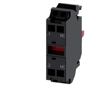 Contact module with 1 contact element, 1 NC, 3SU1400-1AA10-3CA0, Siemens main