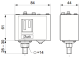 Spiediena slēdzis KP 35 060-1133, G1⁄4", от -0,2 до 7,5 бар, 1 C/O SPDT 91821527 Danfoss alt_view_4