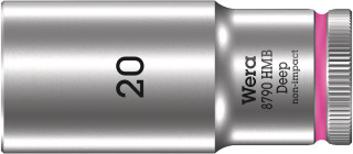 8790 HMB Deep 3/8" socket, 20 x 64 mm, 05004542001 Wera main