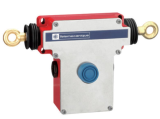 Dual emergency stop rope pull switch, e 2x(1NC+1NO), Pg13.5, flush pb, XY2CEDA190