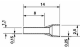 Āderuzgalis 0.5 mm2, min daudzums 100 gab, 3200014 Phoenix Contact alt_view_2