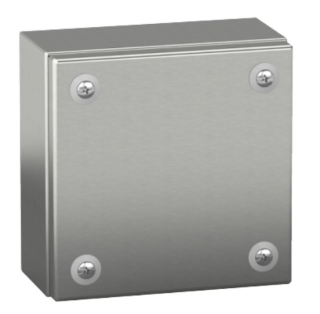Stainless. Steel ind. Box 150x150x80 main