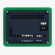 touch panel screen, Harmony ST6, 4inch wide display, 1COM, 1Ethernet, USB host and device, 24V DC alt_view_4