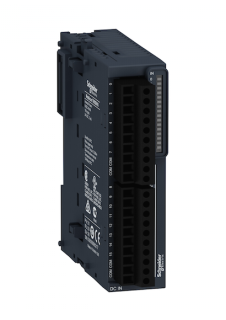 discrete input module, Modicon TM3, 16 inputs, screw, 24V DC main