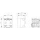 Terminal module (command module), front plate mounting, 3SU1400-1MA10-1BA1, Siemens alt_view_3