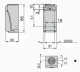 Конечный выключатель body, ZCP, compact, 1NC+1 NO, snap action, ZCP21 alt_view_3