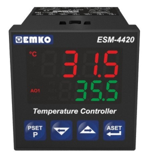 Temperatūras kontrollers 230VAC, ESM-4420.5.20.01/01.02/0.0.0.0, Emko main