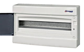 Virsapmetuma sadale 1 rinda, 18Mod, IP40, BK080104-- Schrack Technik main
