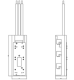 Busbar adapter 60mm SYS UL 508 busbar system 60mm, 8US1211-4TR00, Siemens alt_view_2