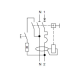 Residual current breaker with overcurrent protection (RCBO), Acti9 iDPN N Vigi, 1P+N, 16A, B curve, 6000A, AC type, 30mA alt_view_3