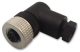 Konektors 4 PIN, mamma leņķiskais, 4A, 125V, 3…6mm, M12, IP67, XZCC12FCM40B Telemecanique main