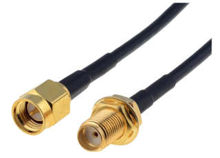 Kabelis; 50Ω; 2m; SMA ligzda,SMA spraudnis; melns SMA-SMF/50/2 BQ Cable main