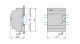 Modem communication interface, Zelio Logic, for smart relay alt_view_2