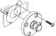 stainless steel mounting flange 12 mm HA010201 E + E Elektronik alt_view_2
