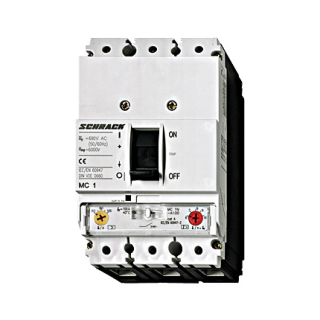 Automātslēdzis MCCB 100A 25kA 3P MC1, MC110131-- Schrack Technik main