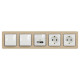 Socket-outlet, Sedna Design & Elements, 16A, 250V, side earth, with shutter, white alt_view_2