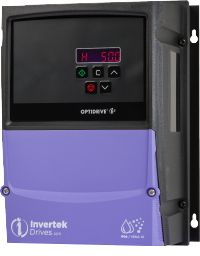 Variable frequency drive, Optidrive E3, 4 KW, 3 PH in, 3 PH out, 9.5A, 380-480V, Internal EMC Filter, IP66, Invertek Drives, ODE-3-240095-3F4A main