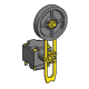 Конечный выключатель head, ZCKD, thermoplastic roller lever Ø 50 mm variable length, ZCKD49 main