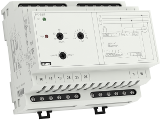 PRI-53/5 Trīsfāžu strāvas kontroles relejs,0.5.. 5A, 2 C/O, 24..240VAC,DC EEP-4214 Elko EP main