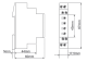 Timer single function ON-delay 24-240V AC/DC, 1CO, 8A/250V ZR5E0011 Schrack Technik alt_view_2