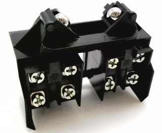Limit switch contact block with mounting plate, XCRZ, 2 C/O, snap action, XCRZ42
