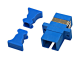 FO Coupler SC-Simplex, Plastic, Singlemode, zirc,flange,blue main