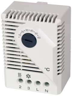 Mechanical thermostat, changeover contact 10 to 60 Ā°C, 8MR2170-1A, Siemens main