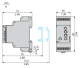 voltage control relay, Harmony Control Relays, 5A, 2CO, 220...480V AC alt_view_8