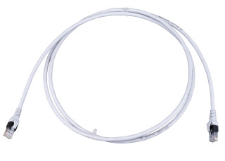Patchcord RJ45 unshielded Cat.6a 10GB, LS0H, grey, 3.0m
