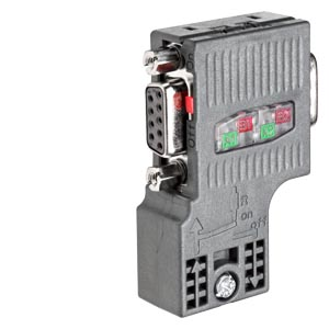 SIMATIC DP PROFIBUS connector RS 485, FastConnect, with PG socket, 90Ā°, 6ES7972-0BB52-0XA0, Siemens main
