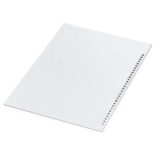 Sheet of blank legend, Linergy TR, page A4 with 488 characters, size 15x4mm, for NSYTRABCV cables collars, set of 10 main