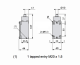 Limit switch, XCKJ, metal end plunger, 1NC+1 NO, snap action, M20, XCKJ161H29 alt_view_2