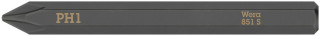 851 S Phillips bits for impact screwdrivers, PH 1 x 70 mm, 05018160001 Wera main