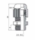 Kabeļu blīvslēgs PG9 (2, 5 - 8mm), poliamīds, IP68, M272809-A Schrack Technik alt_view_2