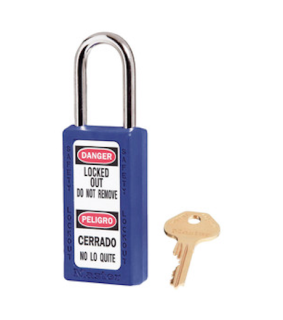 411KABLU | Zenex Padlock - Keyed Alike - Key retaining main