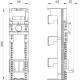 Device adapter S2, 80 A, short AWG 4 25 mm2 150 mm 150Ā°, length 200 mm, width..., 8US1261-5MS13, Siemens alt_view_2