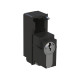 Half-cylinder with unique key for swing handle with 1x key main