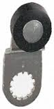 Limit switch lever, ZCY, thermoplastic roller, ZCY25